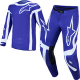 Alpinestars Fluid Apex V2 Deep Blue White Kit Combo