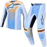 Alpinestars Techstar Maven Dust Blue Tangerine Black Kit Combo