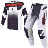 Alpinestars Techstar Swan Jersey Light Lilac Dark Grey Red Fluo