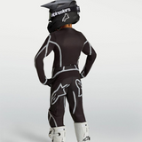 Alpinestars Youth Fluid Apex V2 Jersey Black Silver