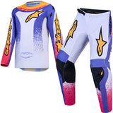 Alpinestars Fluid Light Lilac Blue Iris Gold Kit Combo