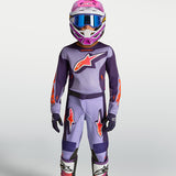 Alpinestars Youth Fluid Hunt Pant Light Violet Deep Purple Pink Fluo