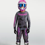 Alpinestars Youth Fluid Lone Pant Grey Camo Purple