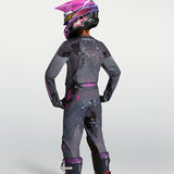 Alpinestars Youth Fluid Lone Pant Grey Camo Purple