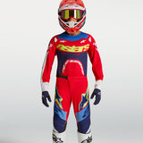 Alpinestars Youth Supertech Dyna Pant Fire Red White Navy Blue