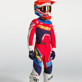 Alpinestars Youth Supertech Dyna Pant Fire Red White Navy Blue