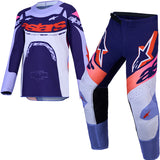 Alpinestars Youth SuperTech Dyna Violet Deep Purple Pink Kit Combo