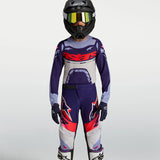Alpinestars Youth SuperTech Dyna Violet Deep Purple Pink Kit Combo