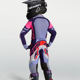 Alpinestars Youth SuperTech Dyna Violet Deep Purple Pink Kit Combo
