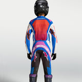 Alpinestars Youth SuperTech Maven White Hot Coral Blithe Blue Kit Combo