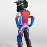 Alpinestars Youth SuperTech Maven White Hot Coral Blithe Blue Kit Combo