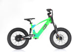 REVVI 18" ELECTRIC KIDS BIKE - GREEN