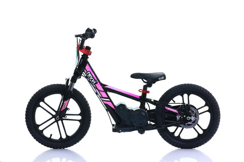 REVVI 16" PLUS ELECTRIC KIDS BIKE - PINK