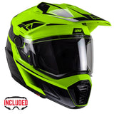 Leatt 8.5 Adventure Helmet & Goggles Hi Viz