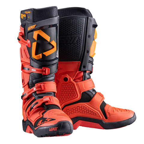2026 Leatt 4.5 Hydradri  Enduro Boots Burn Red