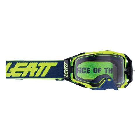 2025 Leatt Goggle Velocity 6.5 Cryztal Lime -Lens Purple 75 VLT