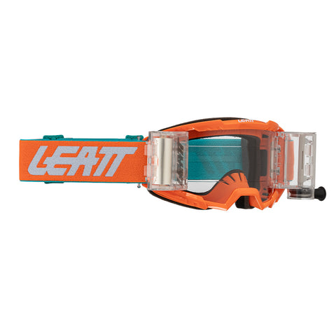 2025 Leatt Goggle 3.5 Roll-Off Orange - Lens Clear 90 VLT