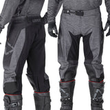 2026 Leatt 4.5 Moto Pant Stealth Black Grey