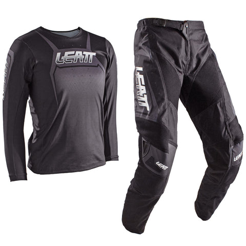 2025 Leatt 3.5 Pant and Jersey Kit Youth Black