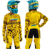 2025 Leatt 3.5 Pant and Jersey Kit Youth Cheetah