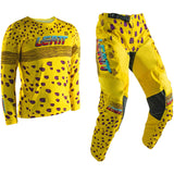 2025 Leatt 3.5 Pant and Jersey Kit Youth Cheetah