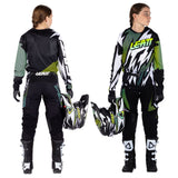 2026 Leatt 3.5 Youth Pant and Jersey Kit Combo Storm Blue