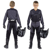 2026 Leatt 3.5 Kids Mini Pant and Jersey Kit Combo Stealth Black Grey