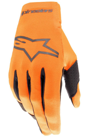 Alpinestars Youth Radar Gloves Hot Orange Black