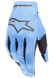 Alpinestars Youth Radar Gloves Light Blue Black