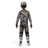 Alpinestars Youth Racer Tactical Cast Gray Camo Magnet Combo