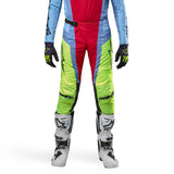 Alpinestars Techstar Ocuri Light Blue Yellow Fluo Red Berry Combo