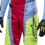 Alpinestars Techstar Ocuri Light Blue Yellow Fluo Red Berry Combo