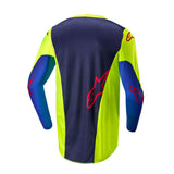 Alpinestars Racer Hoen Flo Yellow Blue Night Navy Jersey