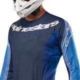 Alpinestars Techstar Pneuma Dark Navy Light Blue Combo