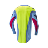 2024 Alpinestars Techstar Ocuri Jersey Light Blue/Yellow Fluo/Red Berry