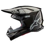 Alpinestars Helmet Supertech SM10 Solid Black Glossy Carbon