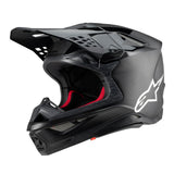 Alpinestars Helmet Supertech SM10 Fame Black Carbon Matt Glossy