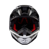 Alpinestars Helmet Supertech SM10 Ampress Black White Matt