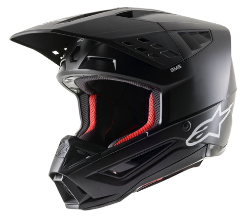 Alpinestars Helmet SM5 Solid Black Matt