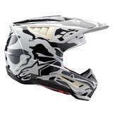 Alpinestars Helmet SM5 Mineral Cool Gray Dark Gray Glossy