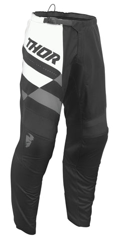 Thor Sector Youth Pant Checker Black Gray