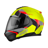 Nolan N100-6 Paloma LED Yellow Motorcycle Helmet