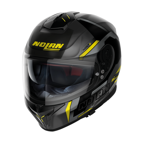 Nolan N80-8 Wanted Lava Fluo Yellow Motorcycle Helmet