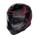 Nolan N80-8 Turbulence Black Pink Motorcycle Helmet