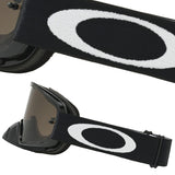 Oakley O Frame 2.0 Pro Sand Jet Black Goggle Dark Grey Lens