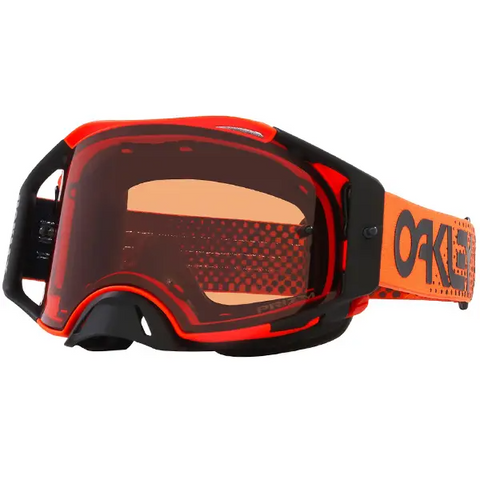Oakley Airbrake Goggles Moto Orange Prizm MX Bronze Lens