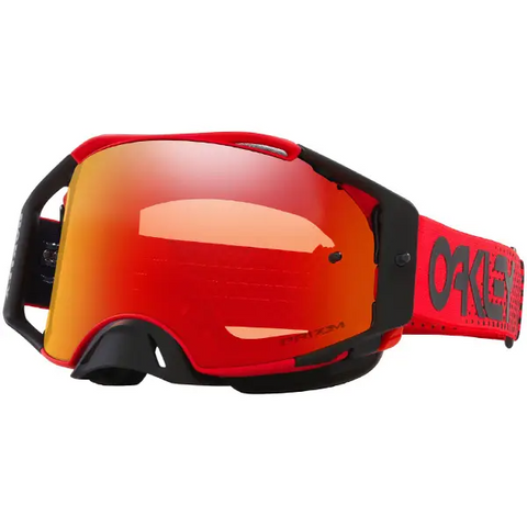 Oakley Airbrake Goggles Moto Red Prizm MX Torch Lens