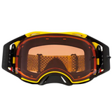 Oakley Airbrake MX Goggle Moto Yellow Prizm MX Bronze Lens