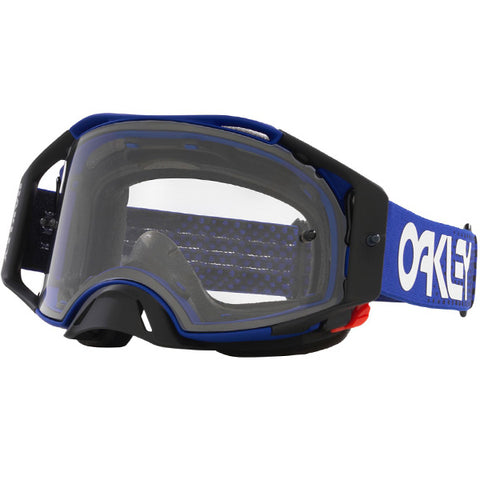 Oakley Airbrake Goggles Moto Blue Clear Lens