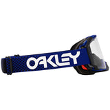 Oakley Airbrake Goggles Moto Blue Clear Lens